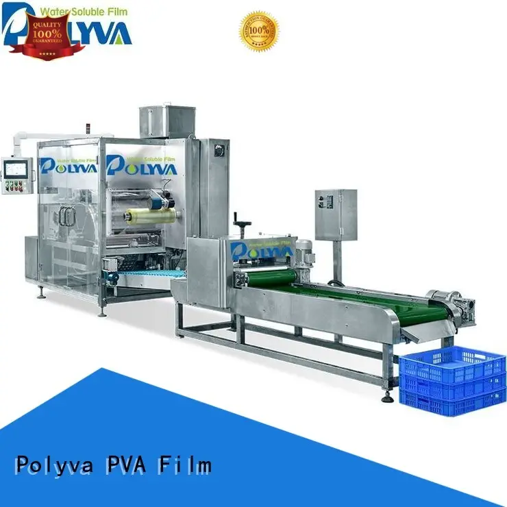POLYVA cost-effective water soluble film packaging design for liquid pods 1