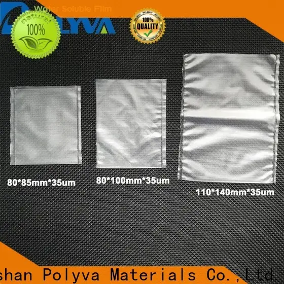POLYVA water soluble laundry bags with good price for solid chemicals 1