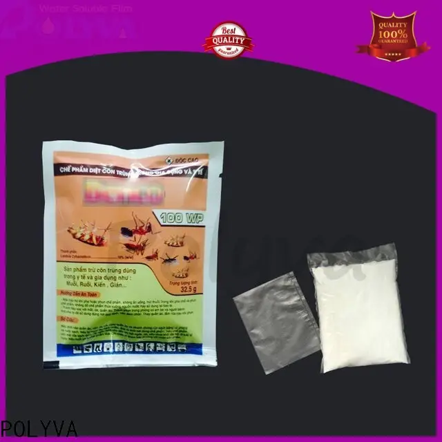POLYVA dissolvable bags factory price for solid chemicals 1