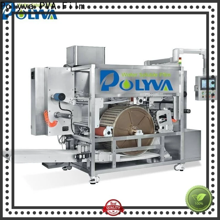 POLYVA water soluble packaging personalized for powder pods 1