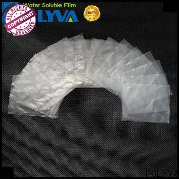 POLYVA eco-friendly dissolvable bags factory price for granules 1