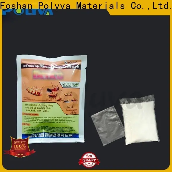 POLYVA eco-friendly water soluble plastic bags factory price for granules 1
