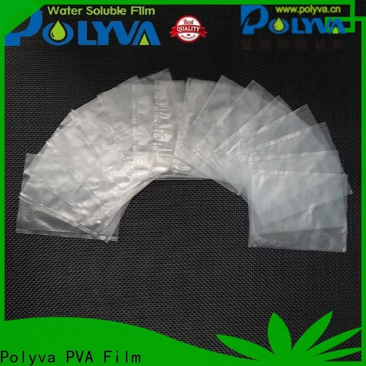 POLYVA eco-friendly dissolvable bags manufacturer for solid chemicals 1