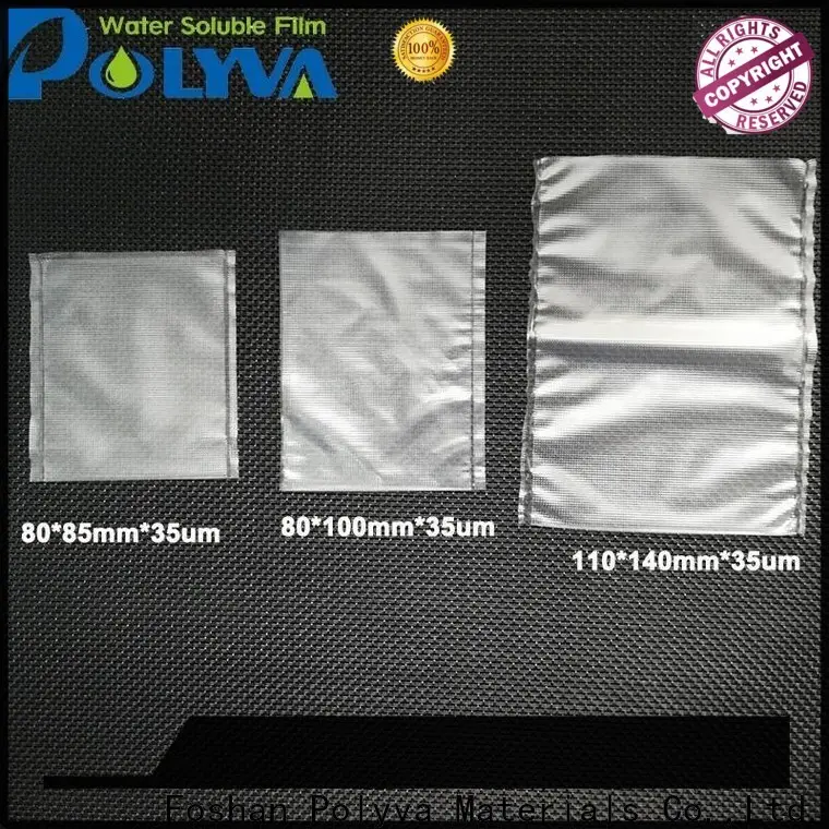 POLYVA eco-friendly water soluble plastic bags series for granules 1