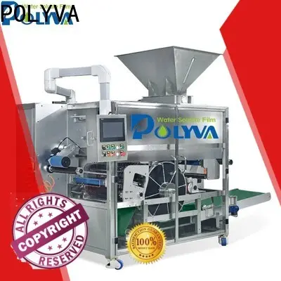 POLYVA top quality water soluble packaging supplier for powder pods 1