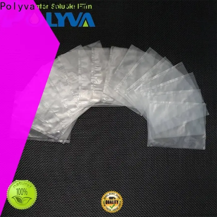 POLYVA high quality water soluble laundry bags factory price for granules1 1