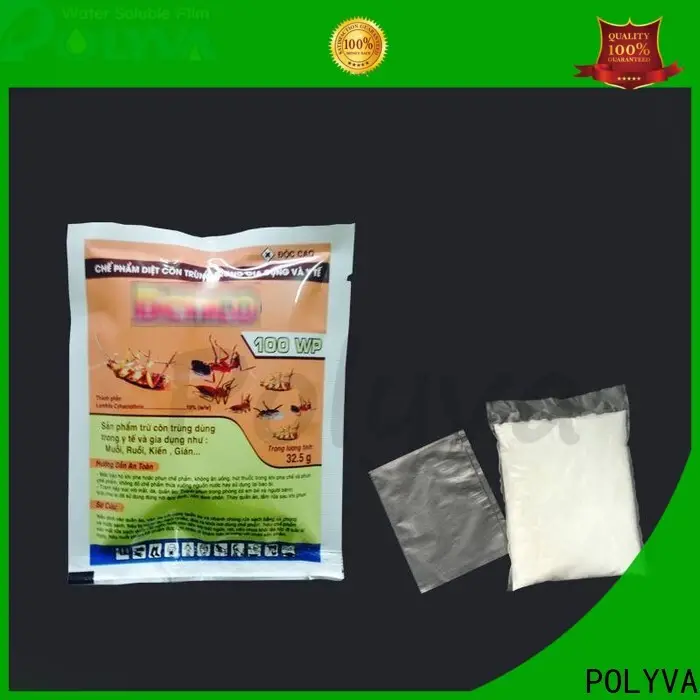 POLYVA popular pva water soluble film manufacturer for agrochemicals powder 1