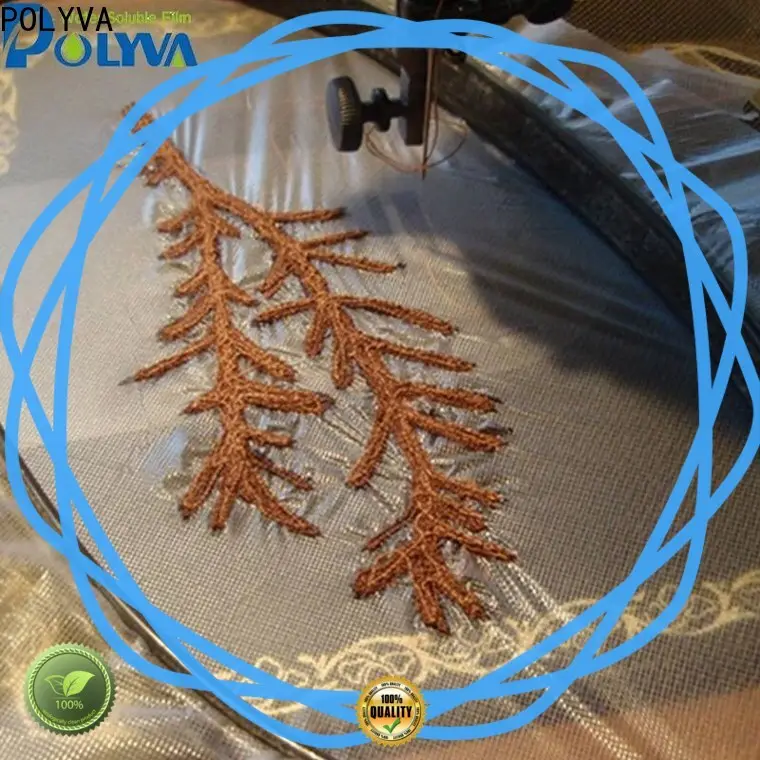 POLYVA plastic bags that dissolve in water series for computer embroidery 1