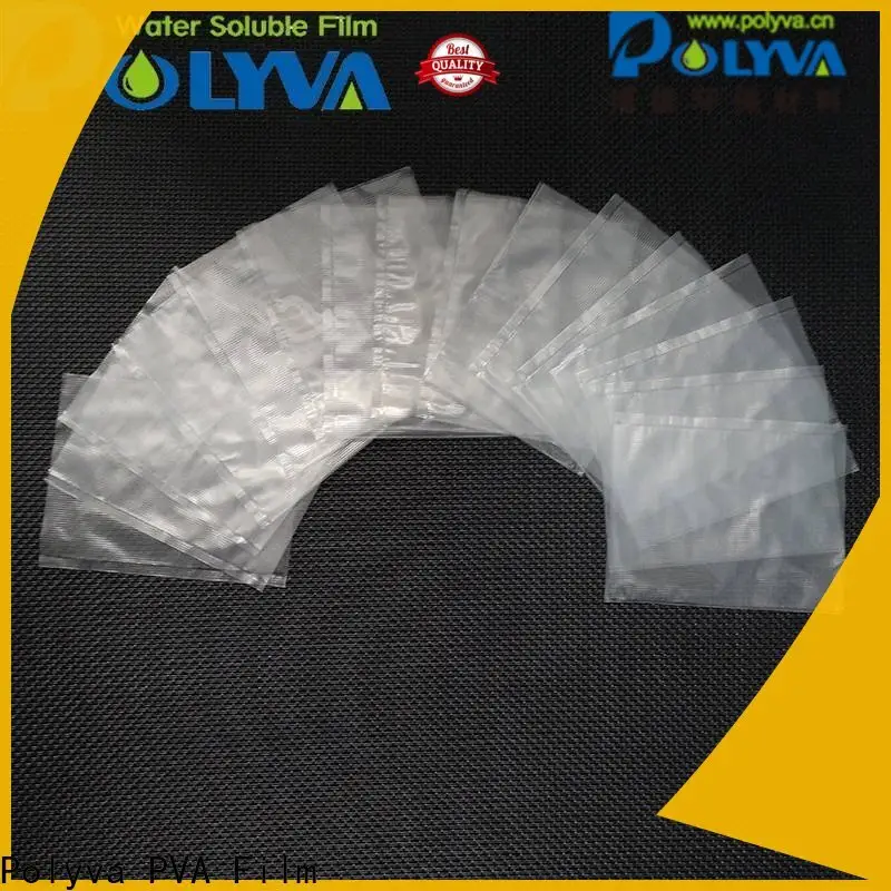 POLYVA high quality water soluble plastic bags manufacturer for solid chemicals 1