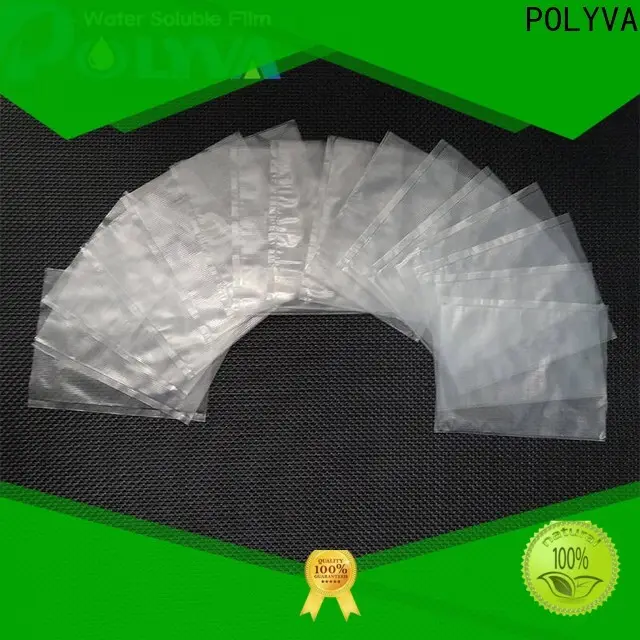 POLYVA high quality water soluble plastic bags with good price for solid chemicals 1