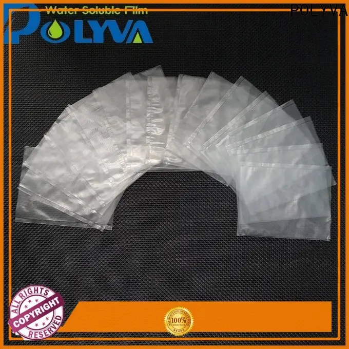 POLYVA water soluble plastic bags with good price for solid chemicals3 1