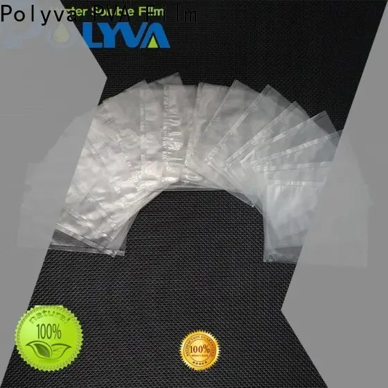 POLYVA popular water soluble plastic bags factory for solid chemicals 1