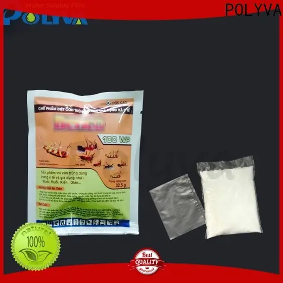 POLYVA eco-friendly dissolvable bags factory price for solid chemicals1 1