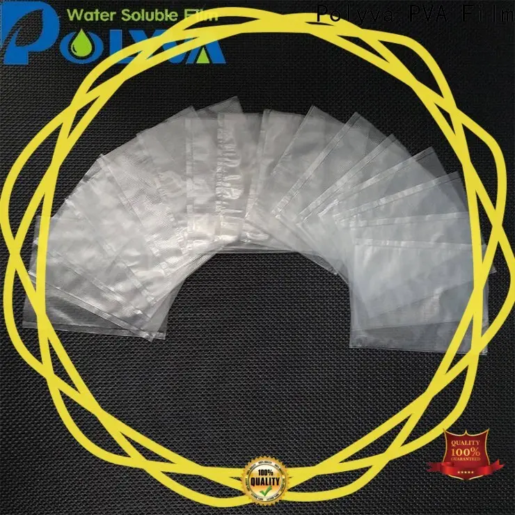 POLYVA dissolvable plastic factory price for solid chemicals2 1