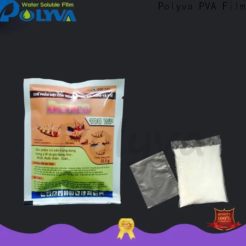 POLYVA advanced water soluble laundry bags factory for solid chemicals 1
