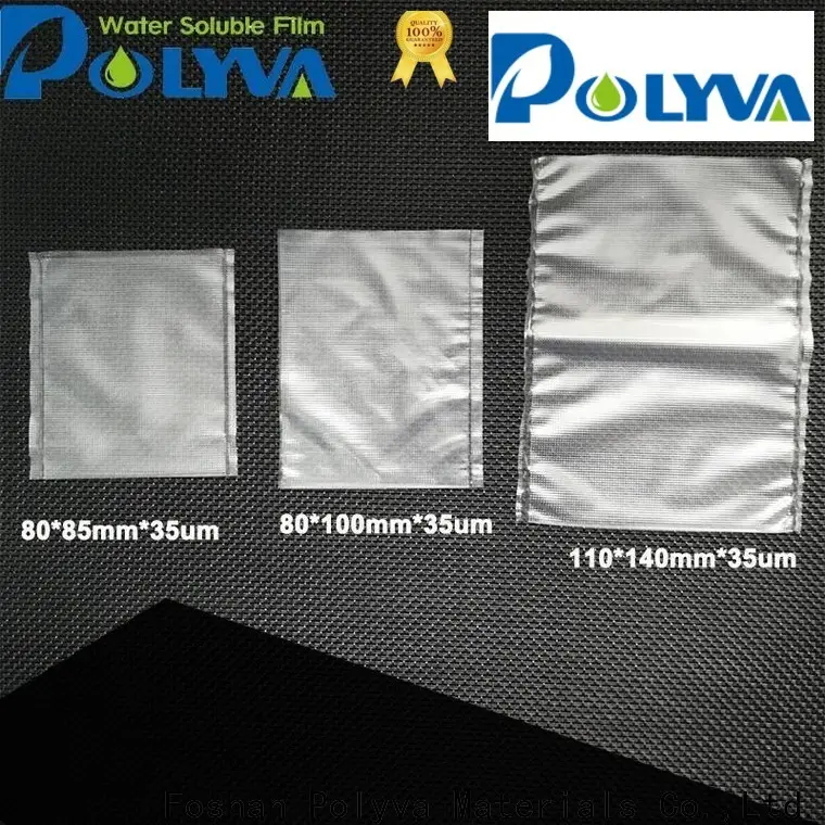 POLYVA high quality dissolvable bags factory price for solid chemicals 1