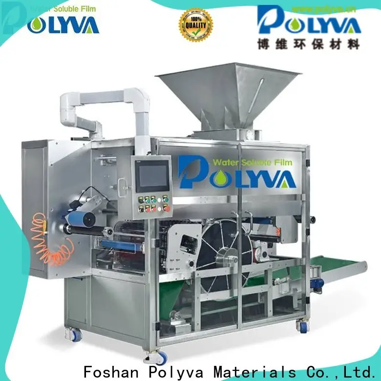 POLYVA reliable water soluble packaging factory price for powder pods 1
