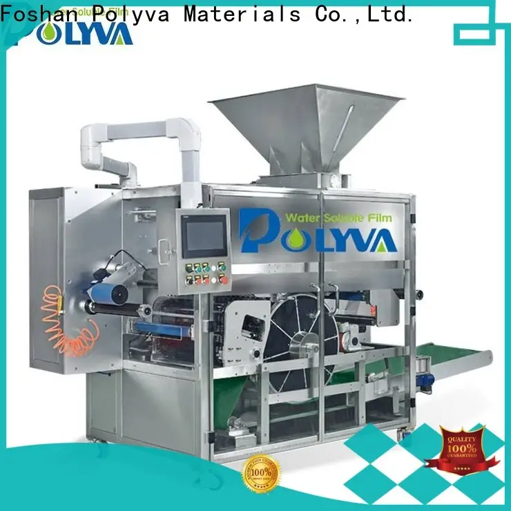 POLYVA top quality water soluble film packaging design for oil chemicals agent 1