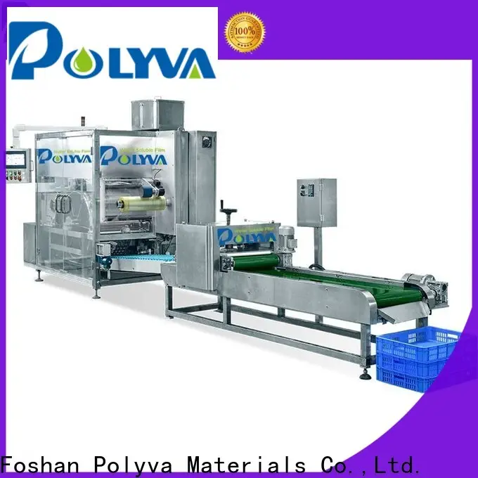 POLYVA hot selling water soluble film packaging manufacturer for powder pods 1