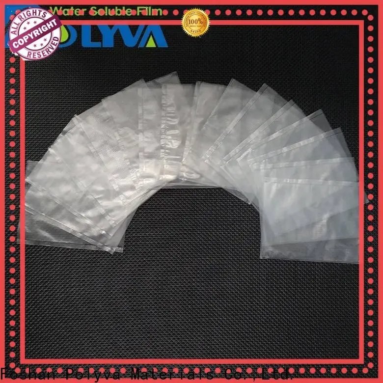 POLYVA popular pva water soluble film with good price for solid chemicals 1