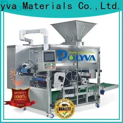POLYVA reliable water soluble packaging supplier for liquid pods 1
