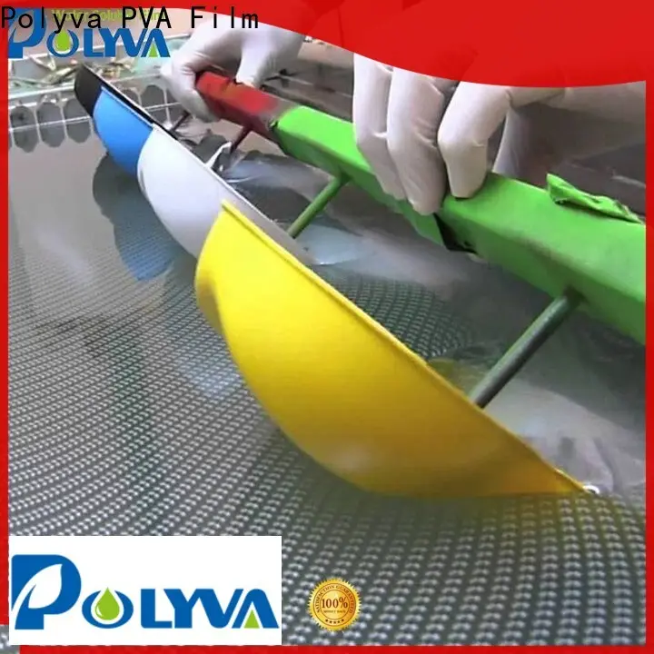 POLYVA advanced plastic bags that dissolve in water factory direct supply for toilet bowl cleaner 1