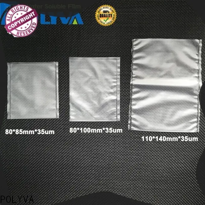 POLYVA high quality pva water soluble film factory price for agrochemicals powder 1