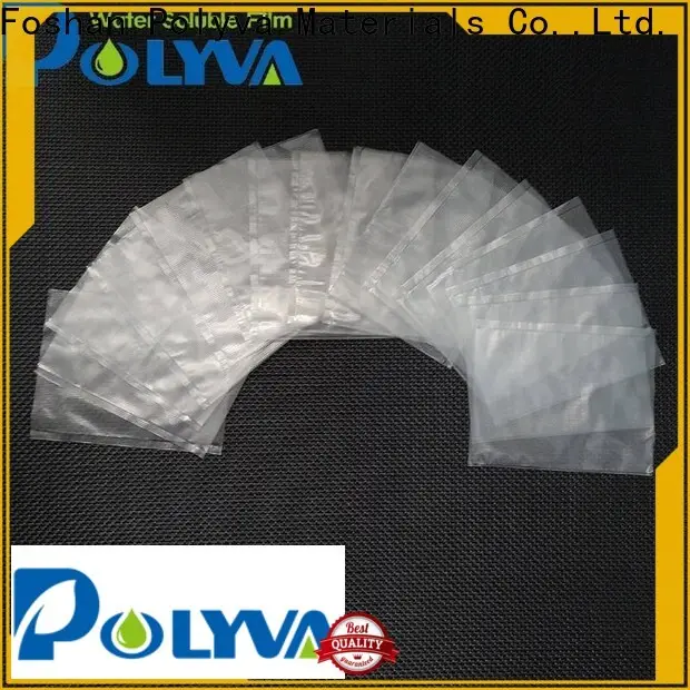 POLYVA eco-friendly water soluble plastic bags with good price for granules 1