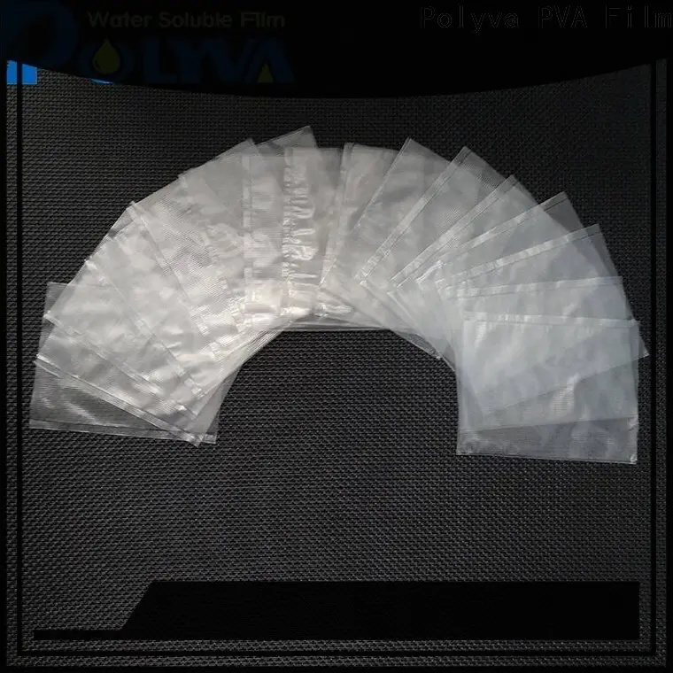 POLYVA eco-friendly dissolvable bags factory for solid chemicals3 1