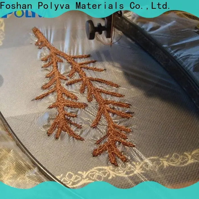POLYVA eco-friendly plastic bags that dissolve in water factory direct supply for computer embroidery1 1