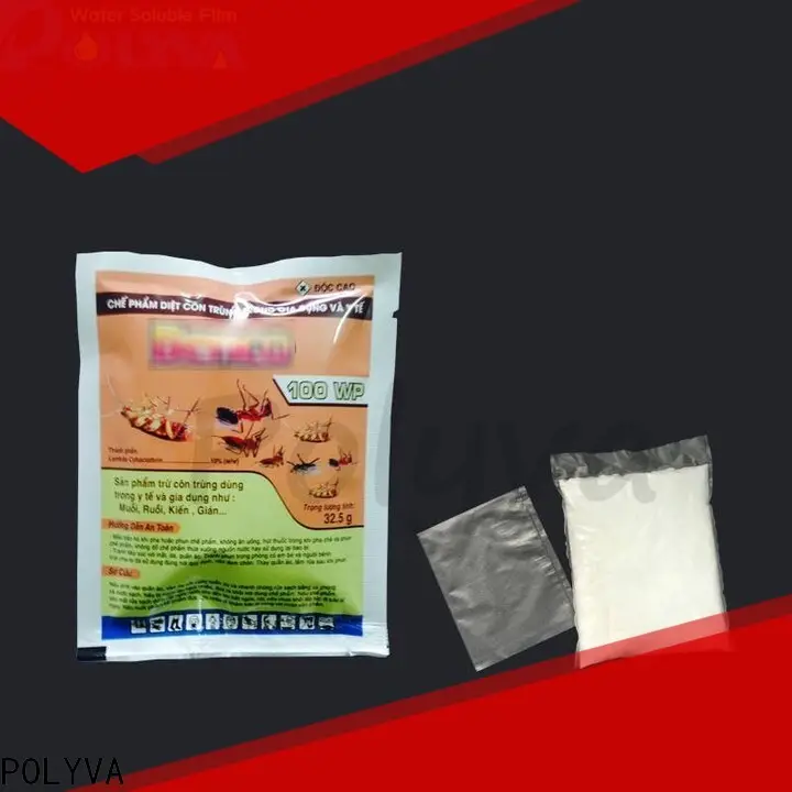 POLYVA dissolvable bags factory price for solid chemicals6 1