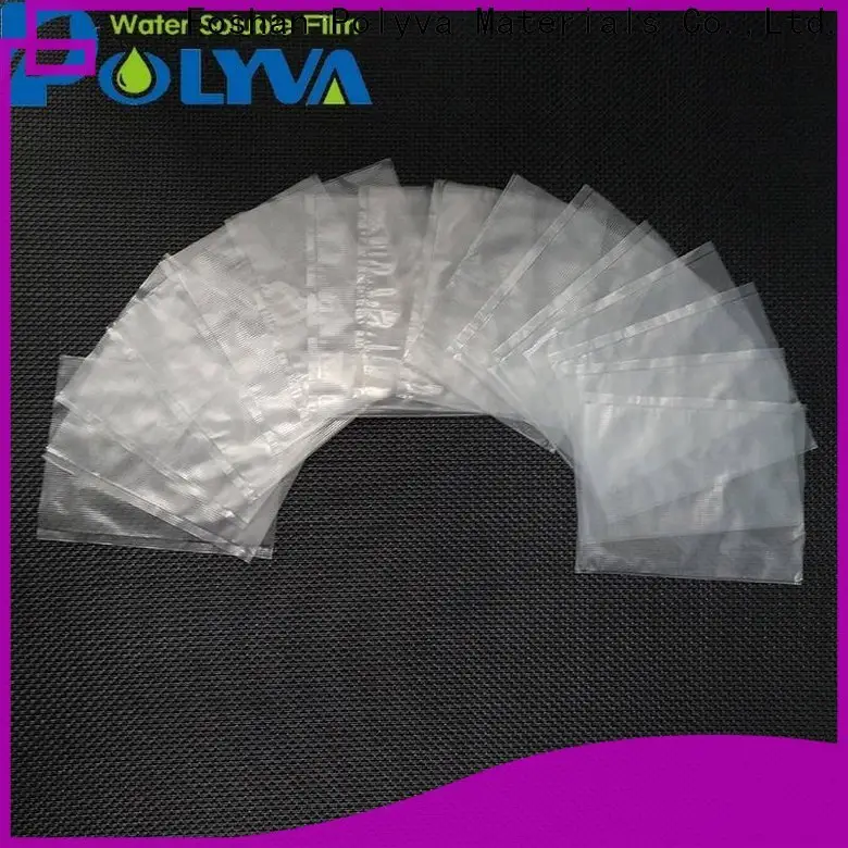 POLYVA eco-friendly dissolvable bags factory price for granules3 1