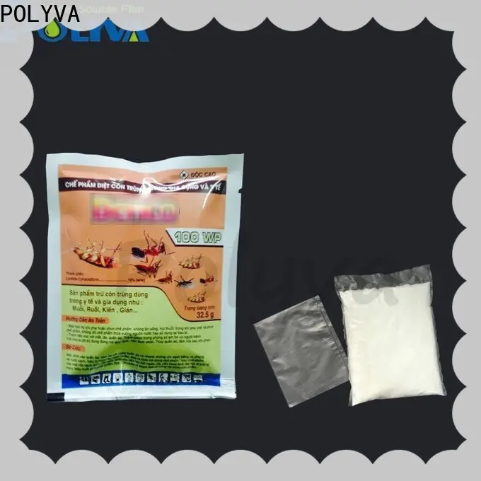 POLYVA water soluble plastic bags with good price for agrochemicals powder4 1