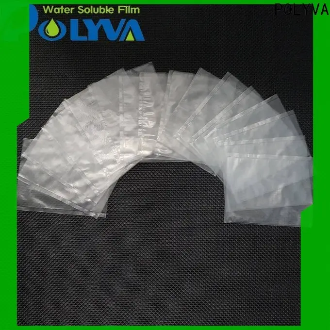POLYVA eco-friendly water soluble laundry bags factory for agrochemicals powder 1