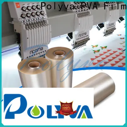 POLYVA eco-friendly water soluble film for embroidery supplier for water transfer printing 1