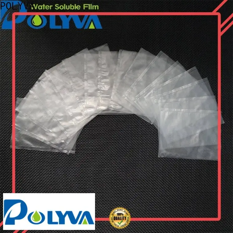 POLYVA customized pva water soluble bag factory 1