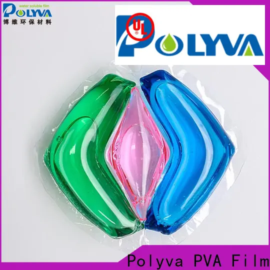 POLYVA Water soluble fertilizer eco-friendly missible oil agricultural pesticide packaging water soluble film manufacturer China6 1