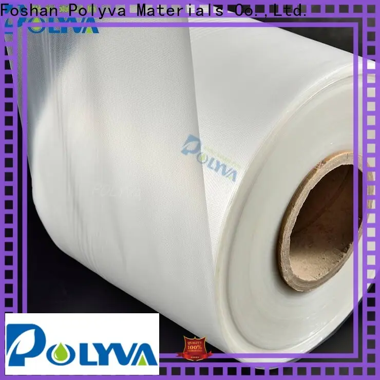 POLYVA custom water soluble plastic film with good price for computer embroidery 1