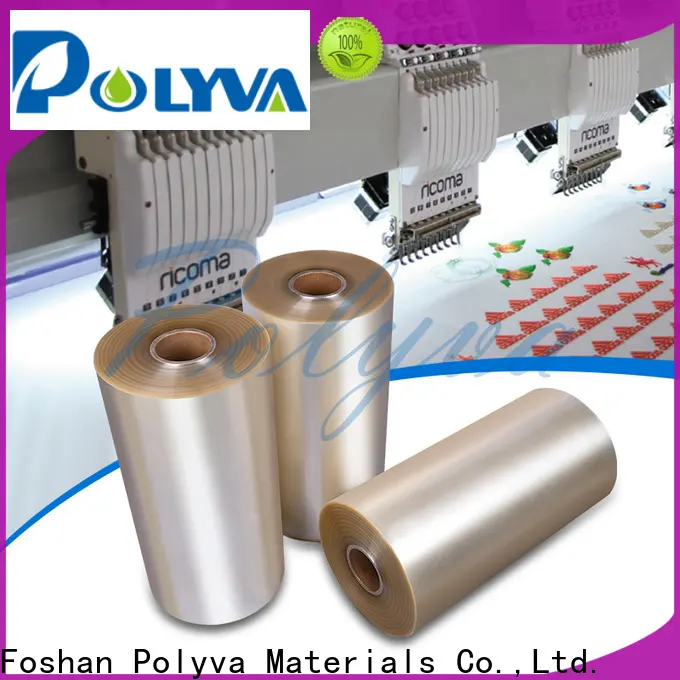 POLYVA polyvinyl alcohol bags with good price for Embroidery Backing 1