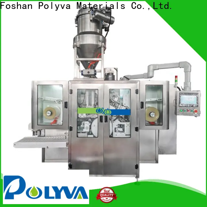 POLYVA water soluble pouch packaging machine producers 1
