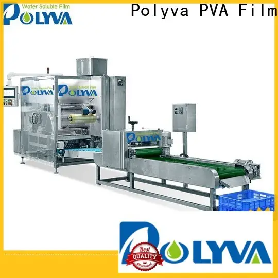 POLYVA water soluble pouch packaging machine one-stop solution 1