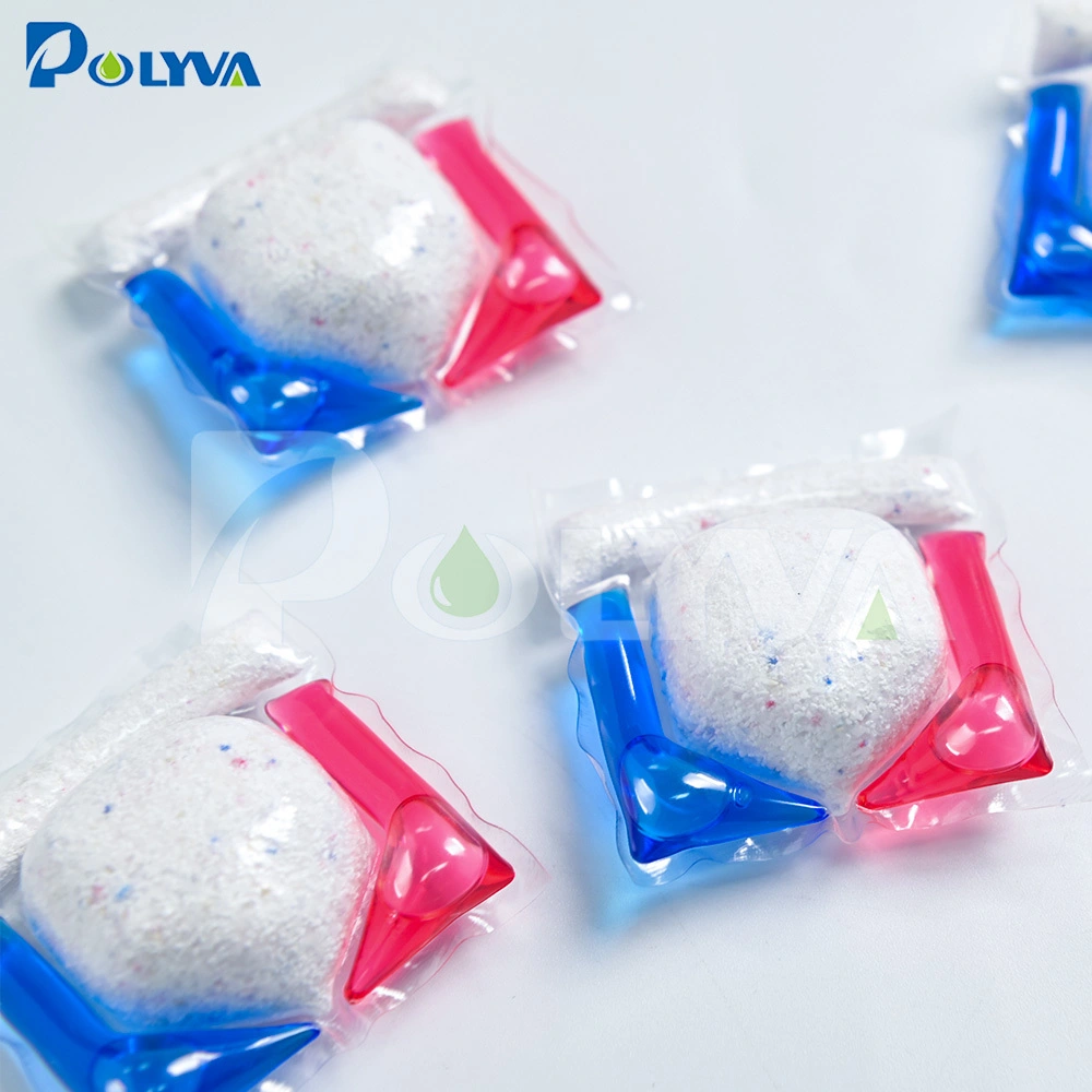 POLYVA 4 Chamber Dishwasher Detergent Pods, Support Professional OEM&ODM Service 1