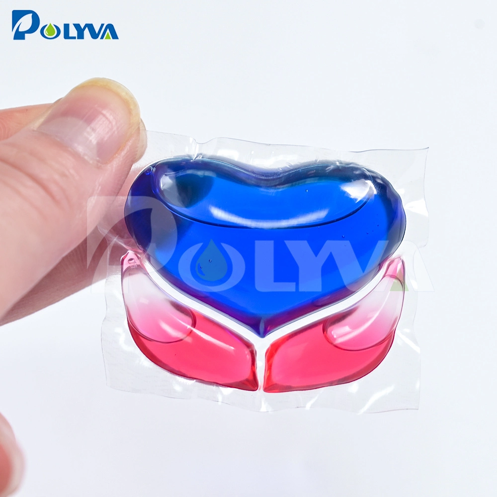 POLYVA Liquid 3 Chamber Laundry Detergent Pods Manufacturers, Provide Professional OEM&ODM Service 1