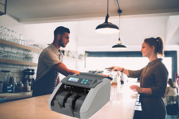 Quality Huaen-307 Automatic Money Counter, Bill Counter, Money Counting Machine by LCD Display, UV, MG Detcction 7