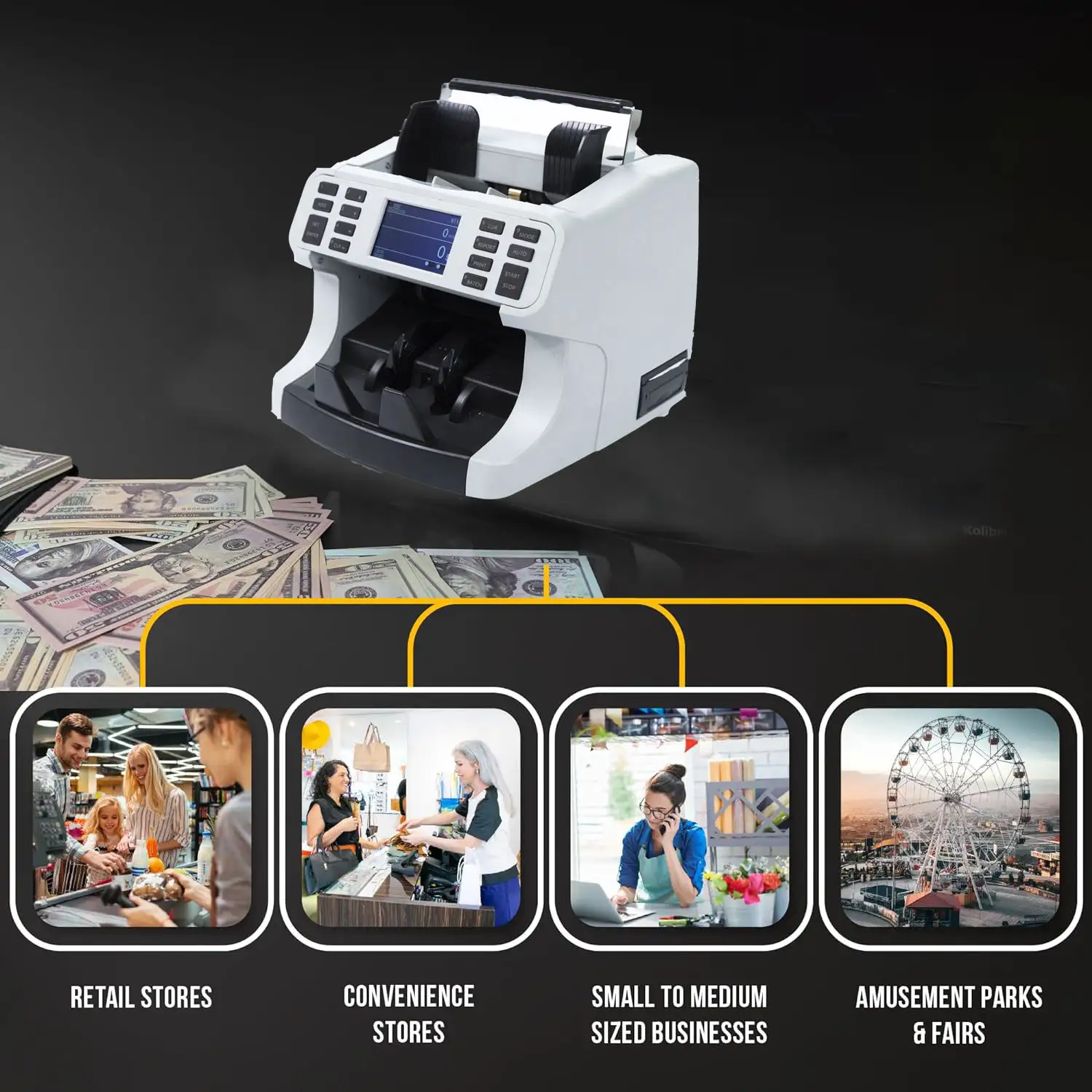 Customized mix value counter maker | HUAEN 7