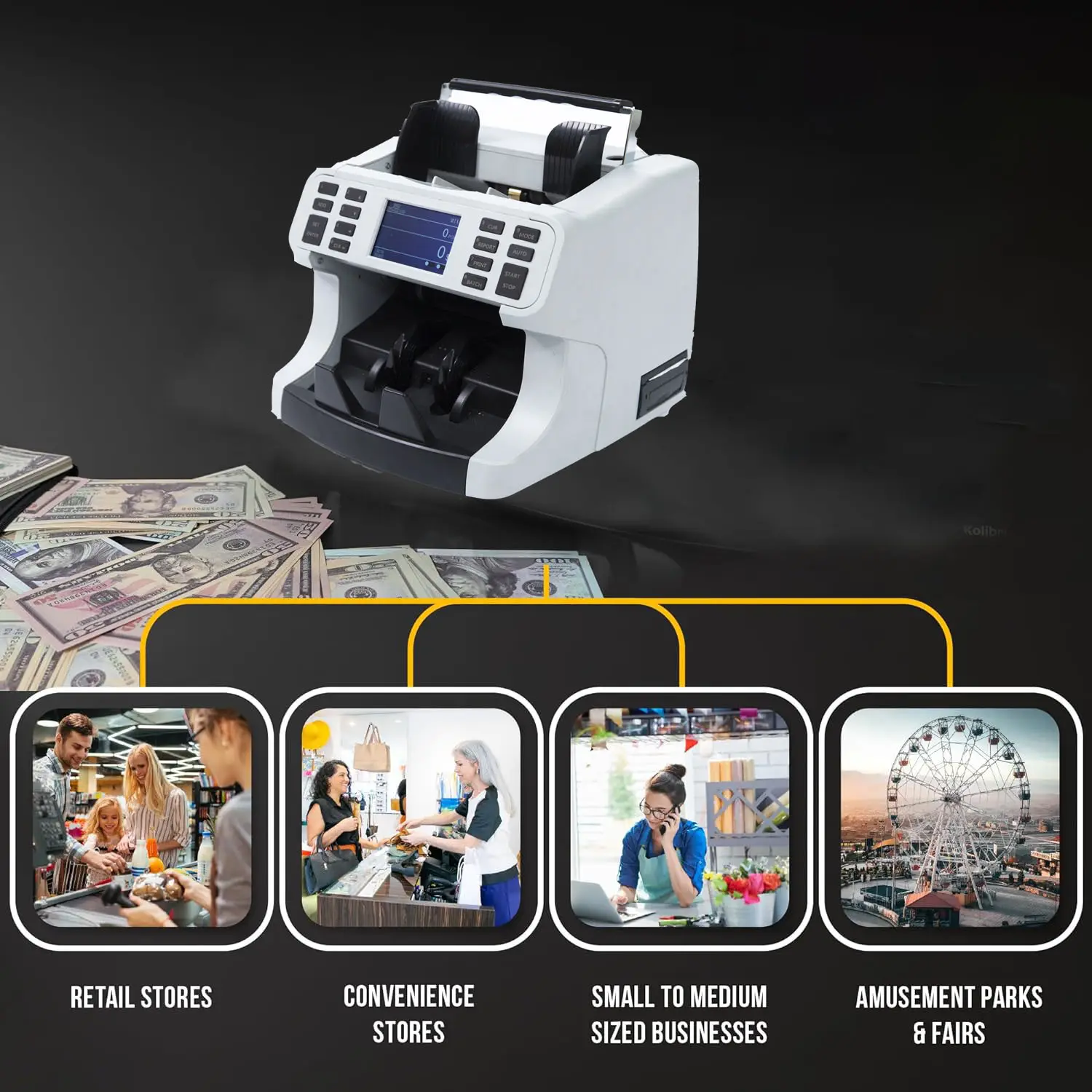 Hot selling mix value counter price vendor | HUAEN 7
