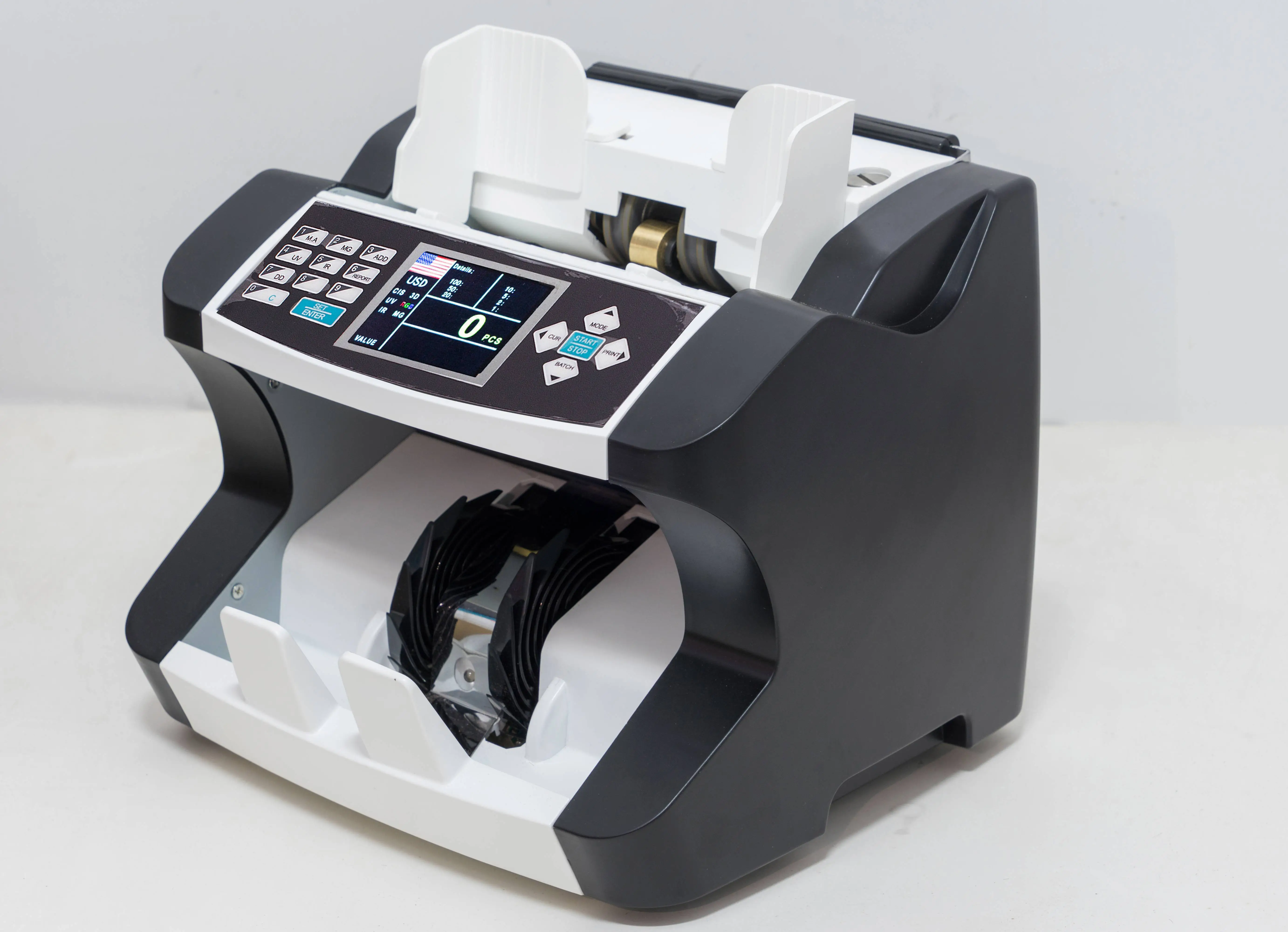 Multi Currency Value Counter Intelligent Money Counter for Sale 1