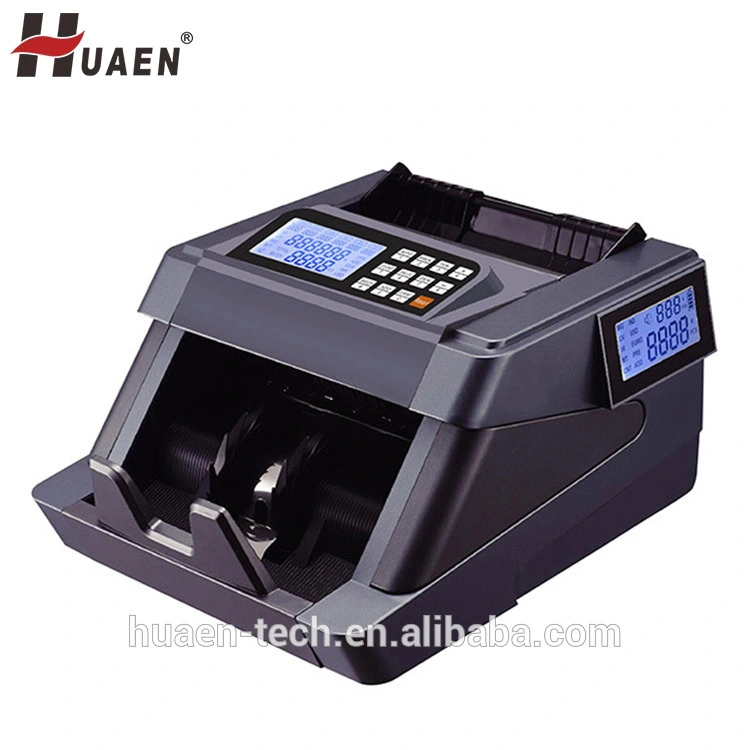 HUAEN - Intelligent Multi-Currency Compatible Bill Money Counter Mix Note Cash Counting Machine mix value counting 1