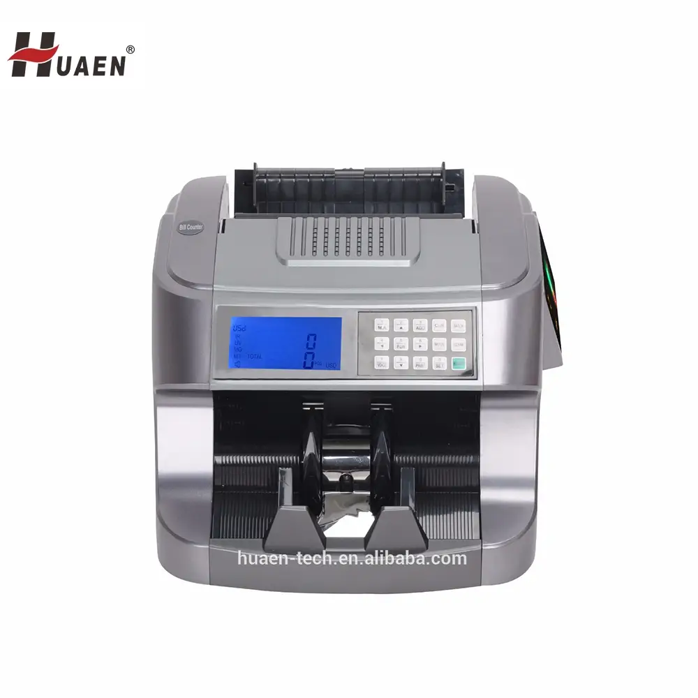 HUAEN - Money counter bill counting machine with LCD display mix value counting 1