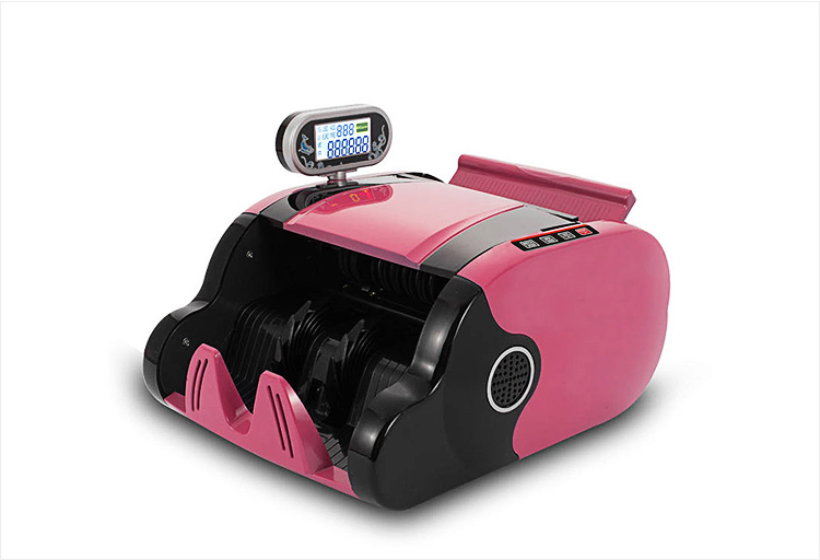 Bulk cash counting machine with fake note detector for sale | HUAEN 4